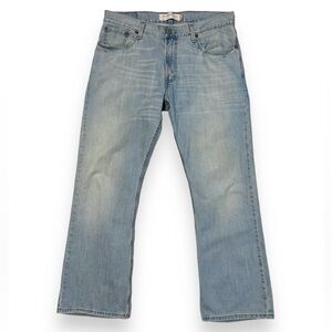 LEVI’S Low Boot Cut Jeans Blue Stone Wash 34x30